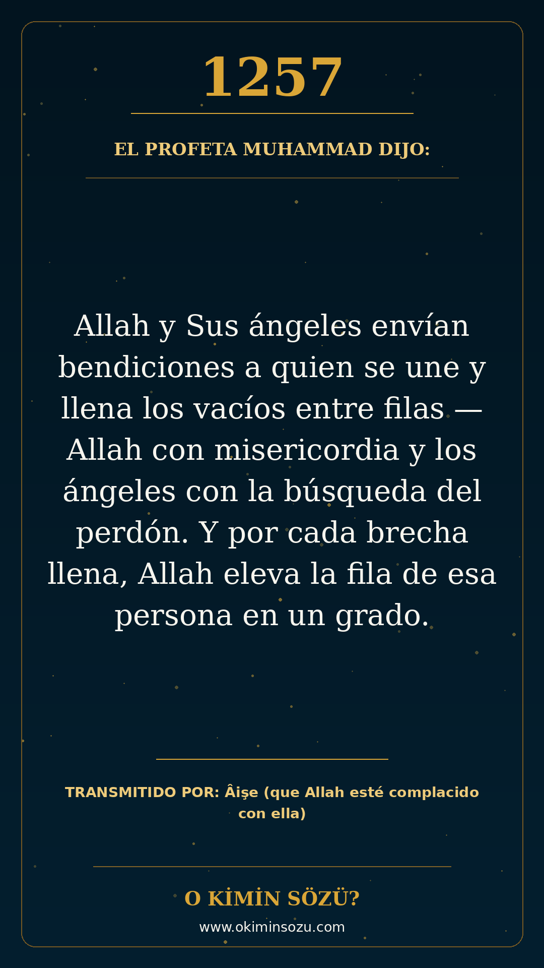 hadis 1257 es