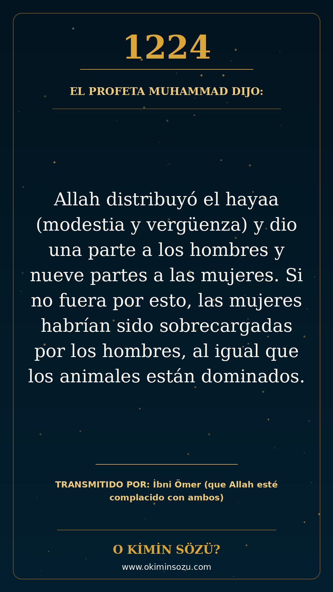 hadis 1224 es