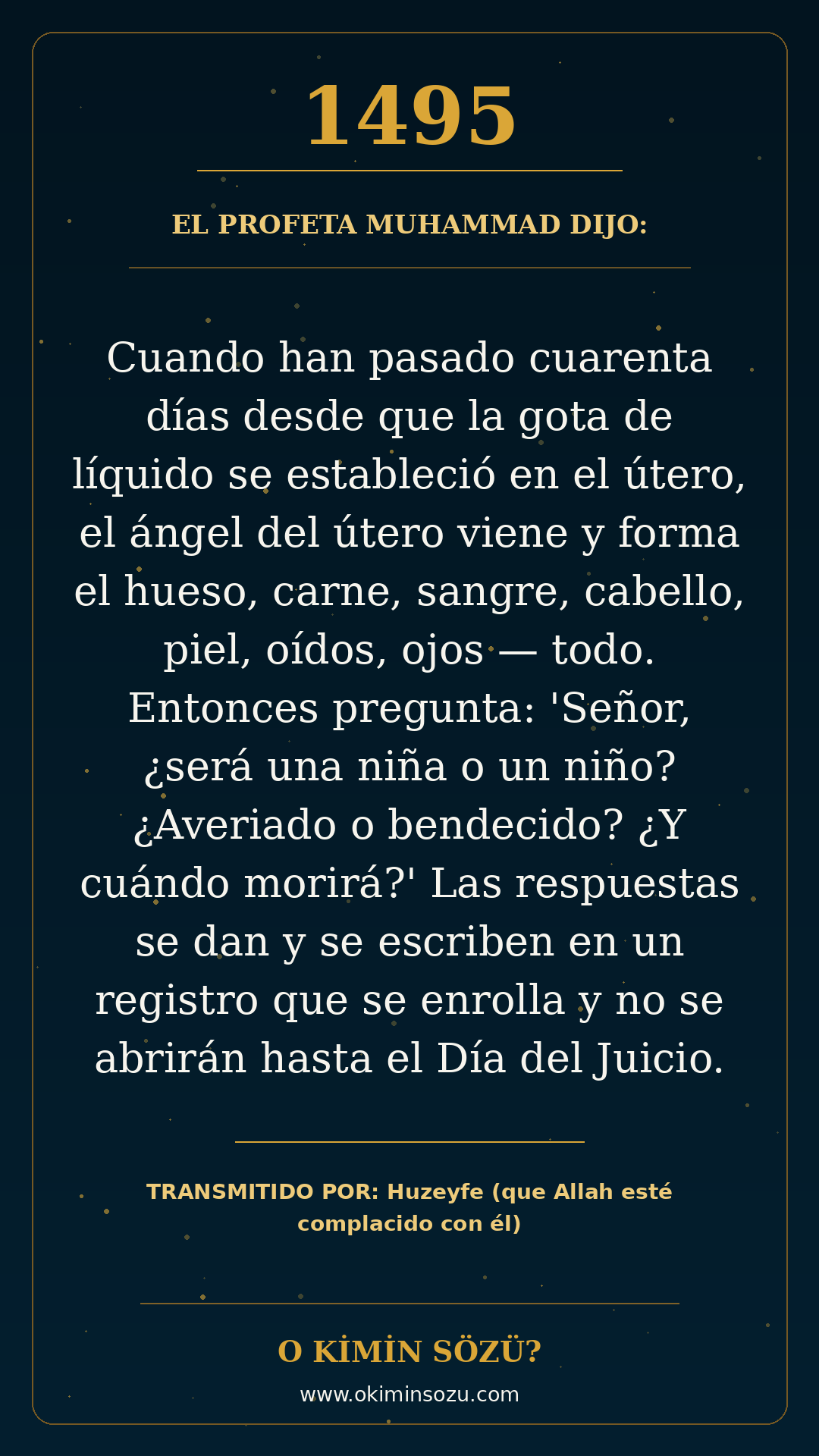 hadis 1495 es
