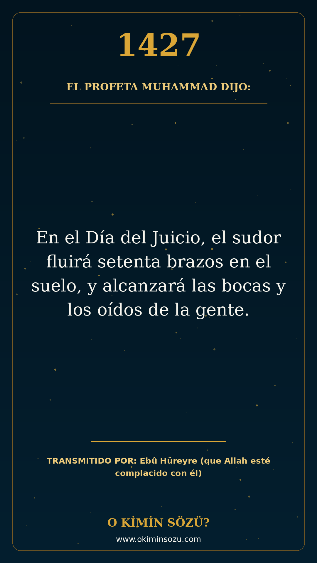 hadis 1427 es