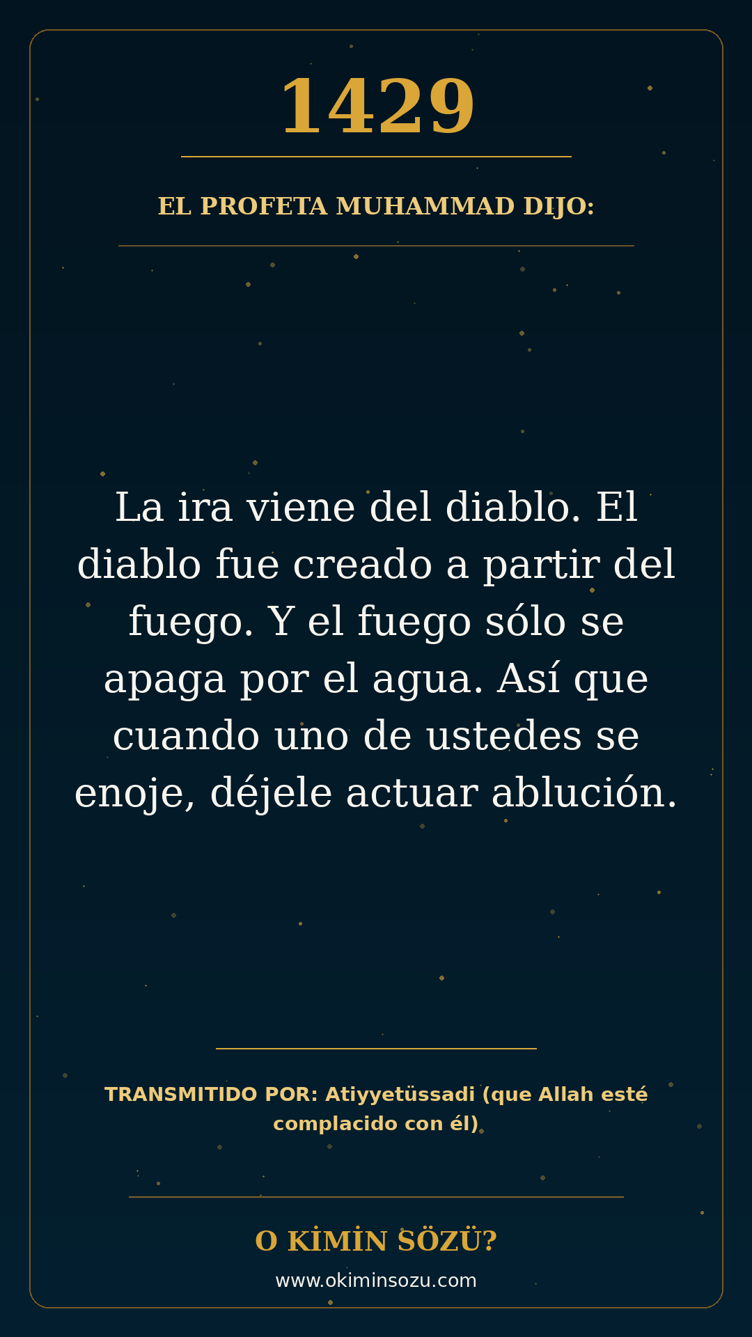 hadis 1429 es