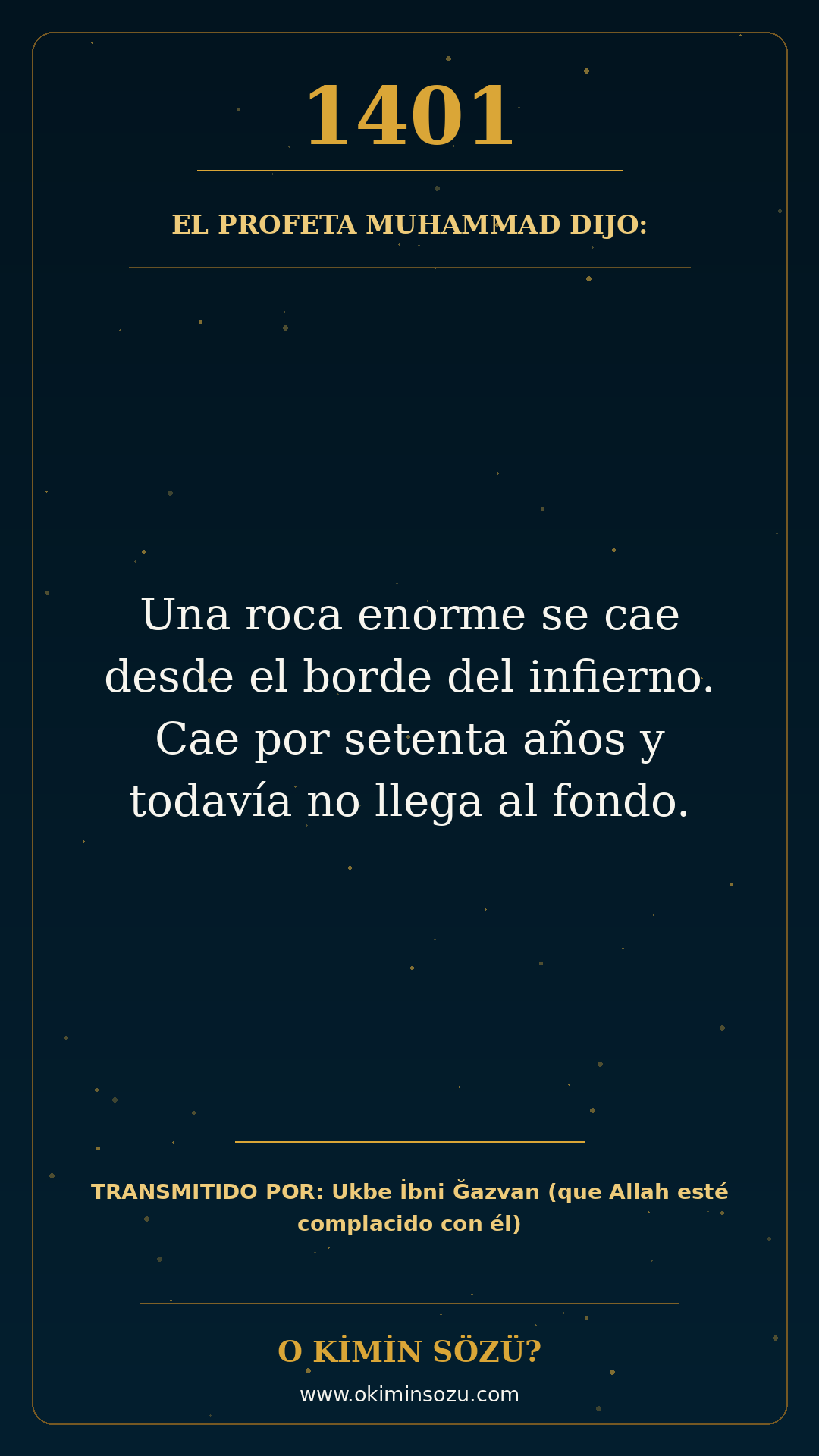 hadis 1401 es