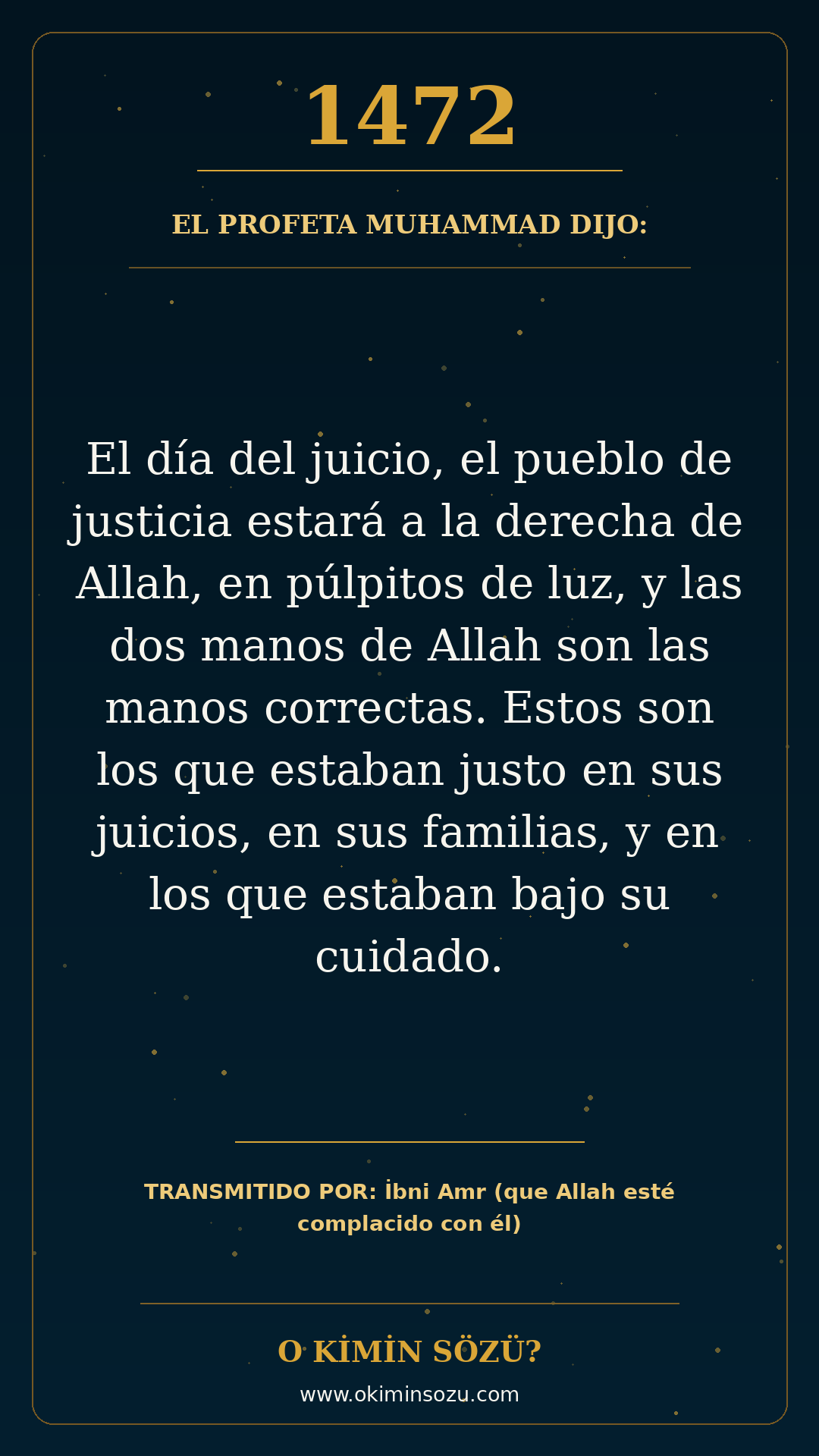 hadis 1472 es