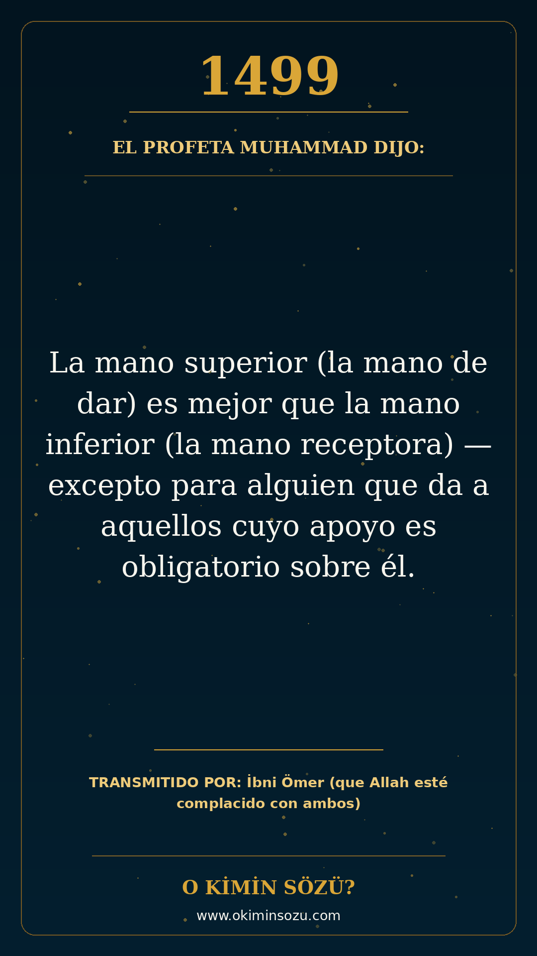 hadis 1499 es
