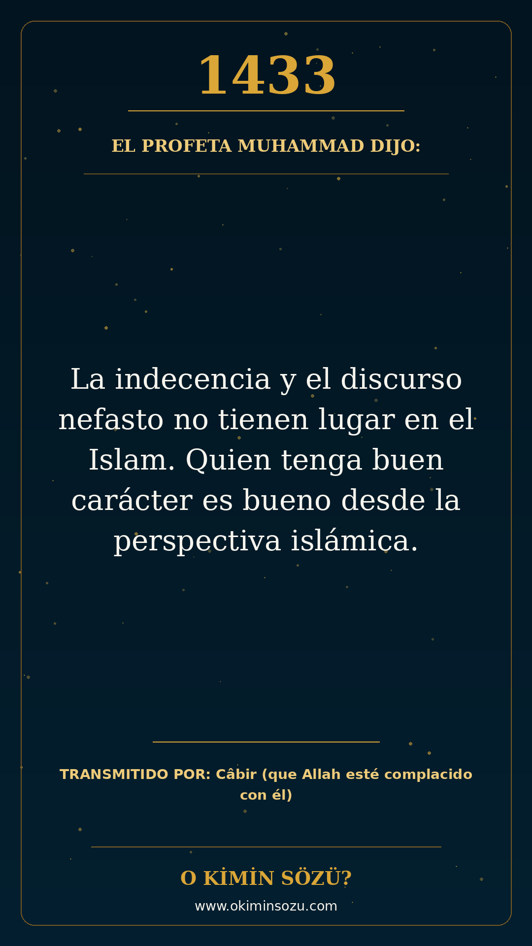 hadis 1433 es