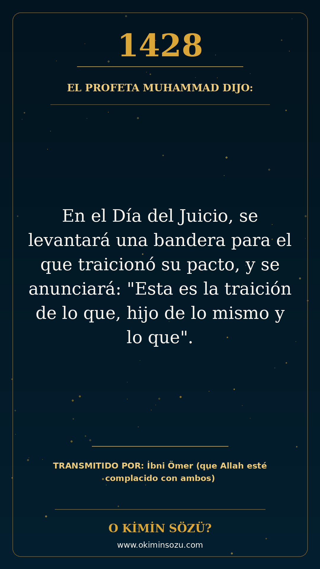 hadis 1428 es