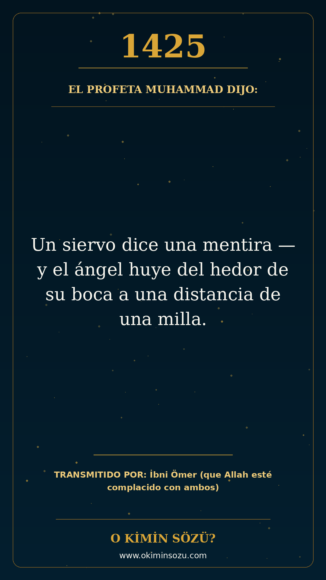 hadis 1425 es