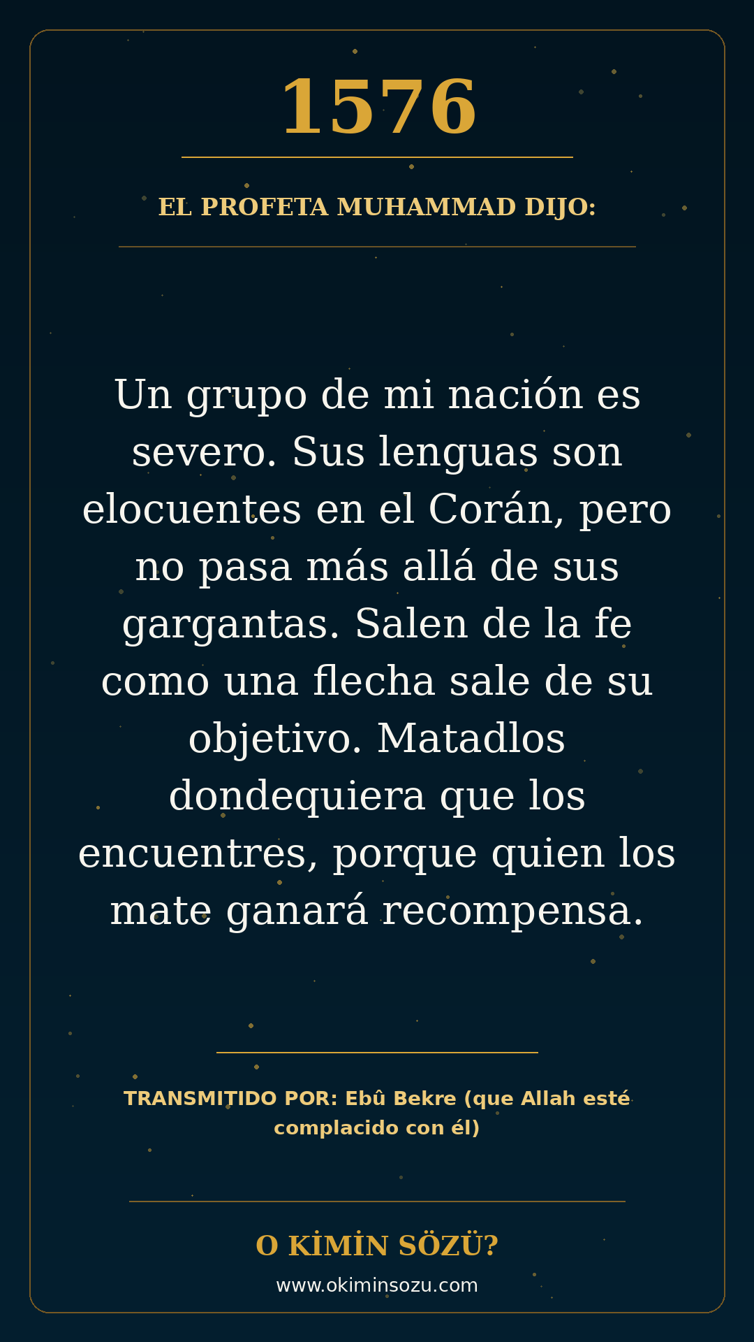 hadis 1576 es