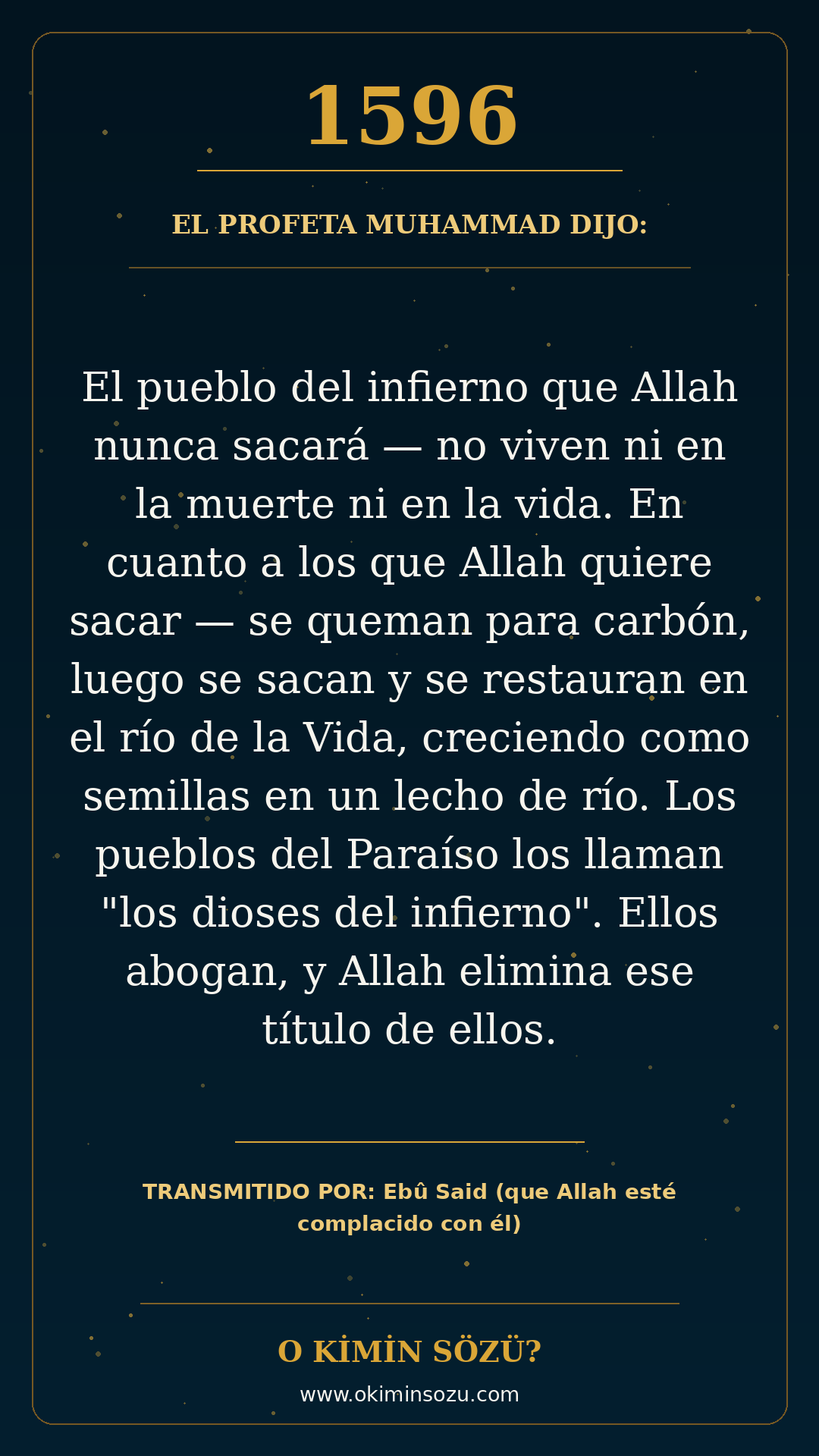 hadis 1596 es