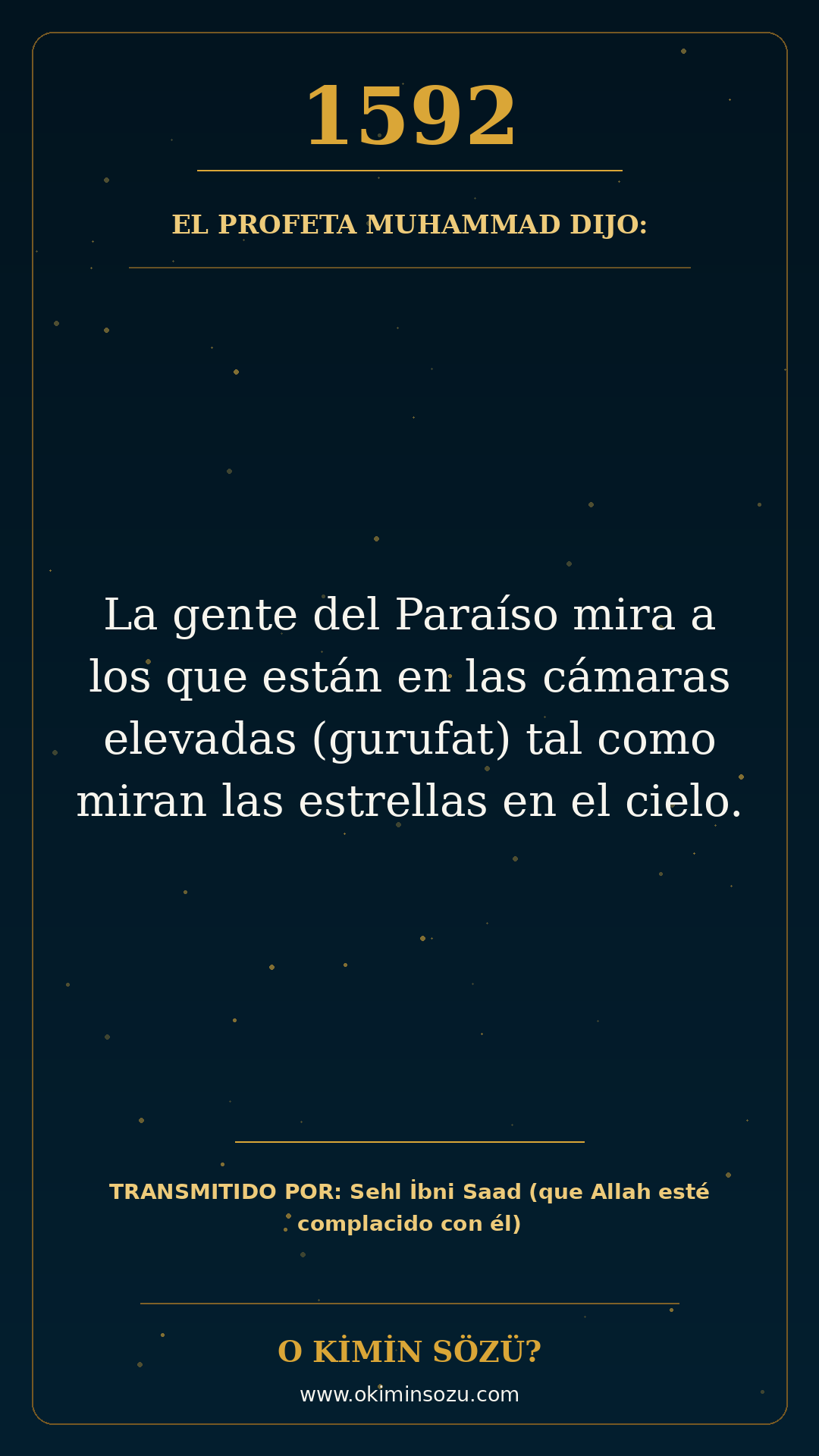 hadis 1592 es