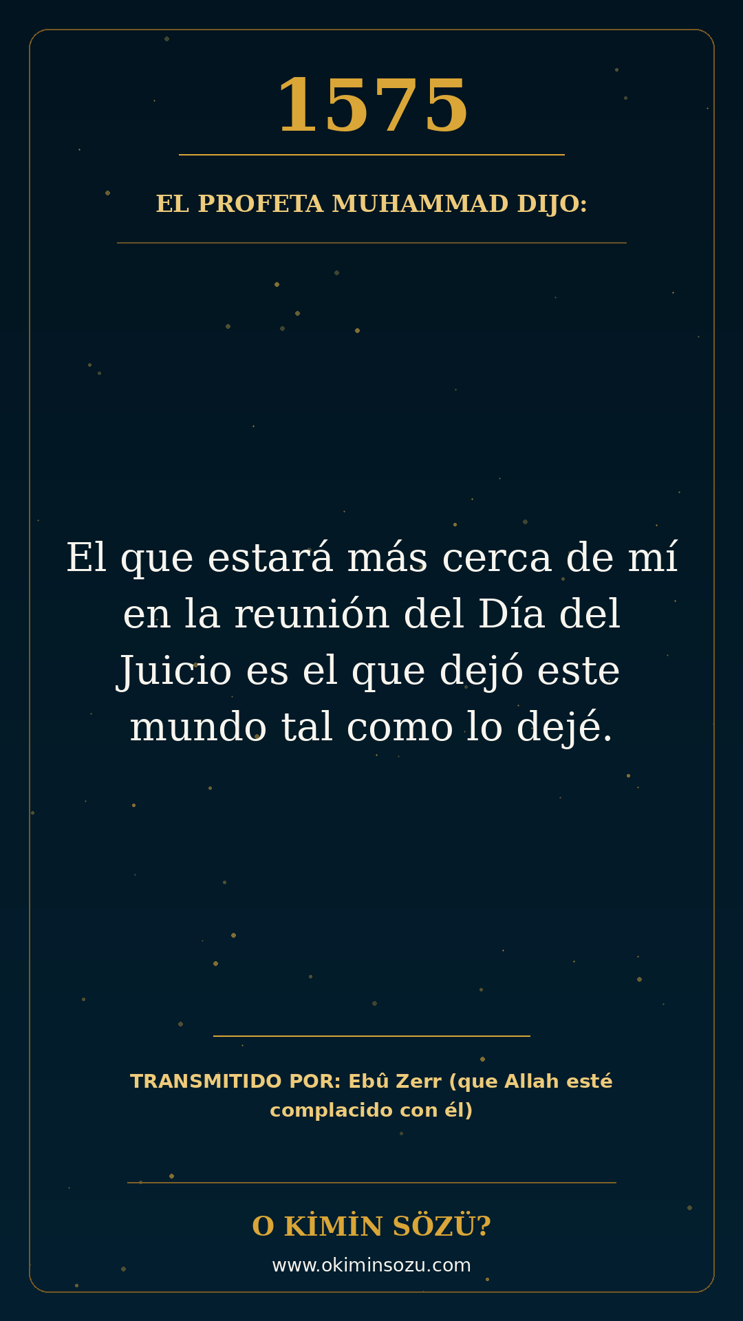 hadis 1575 es