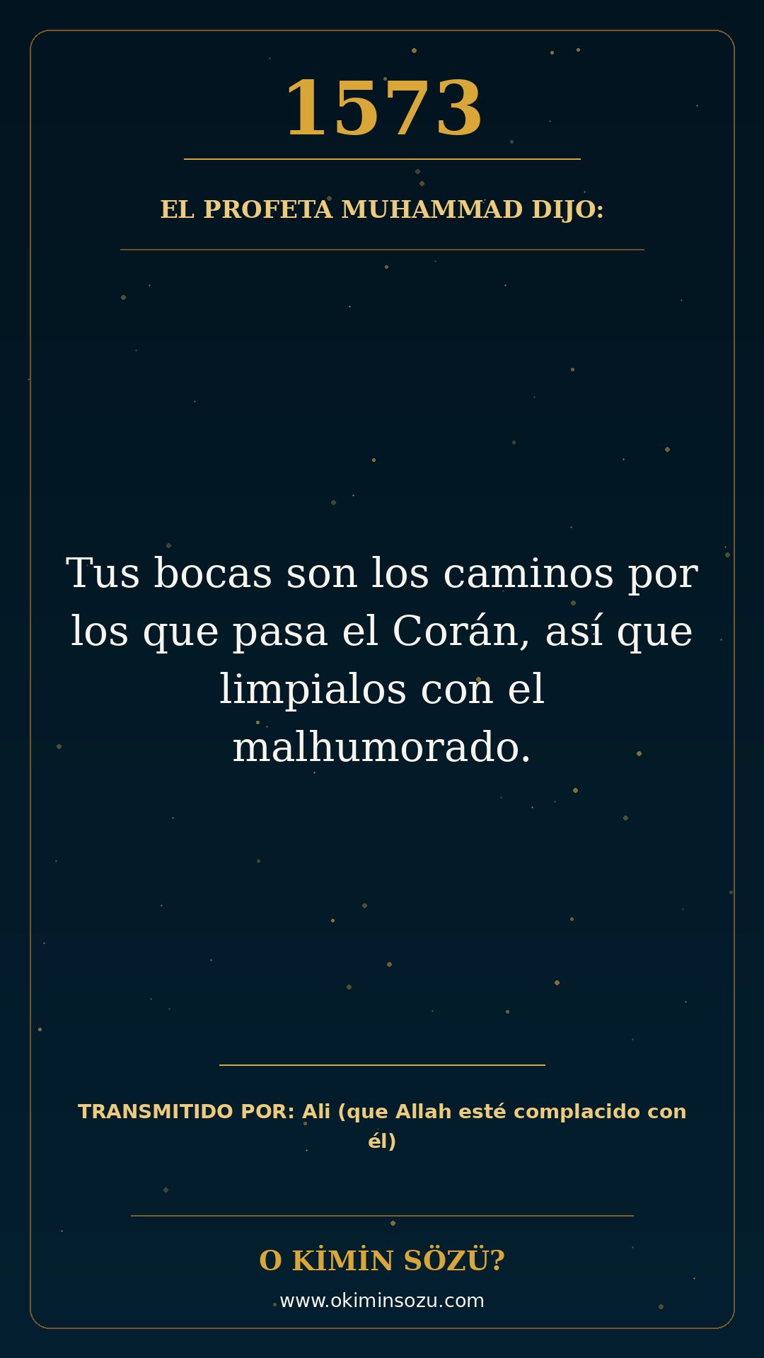 hadis 1573 es