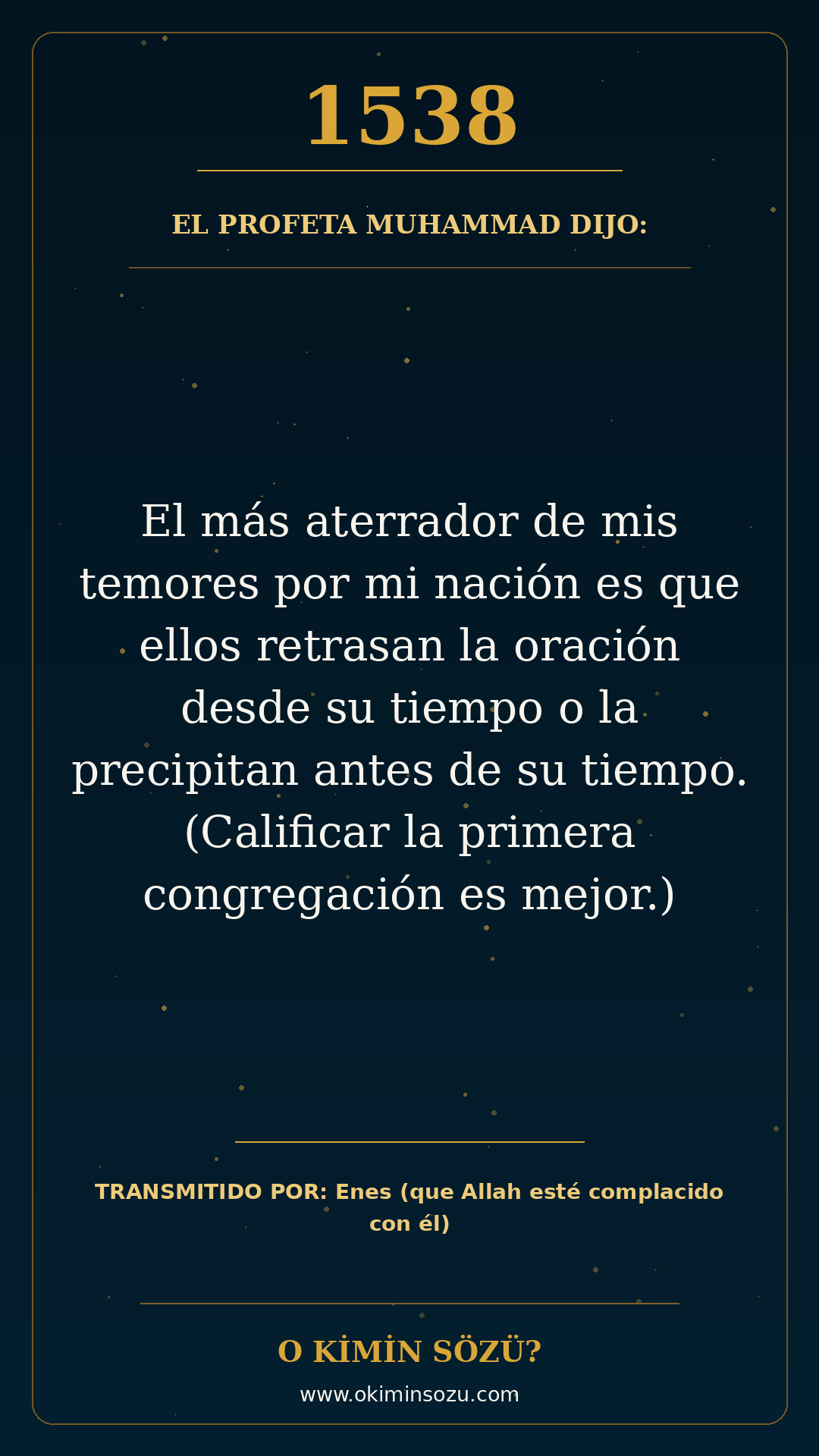 hadis 1538 es