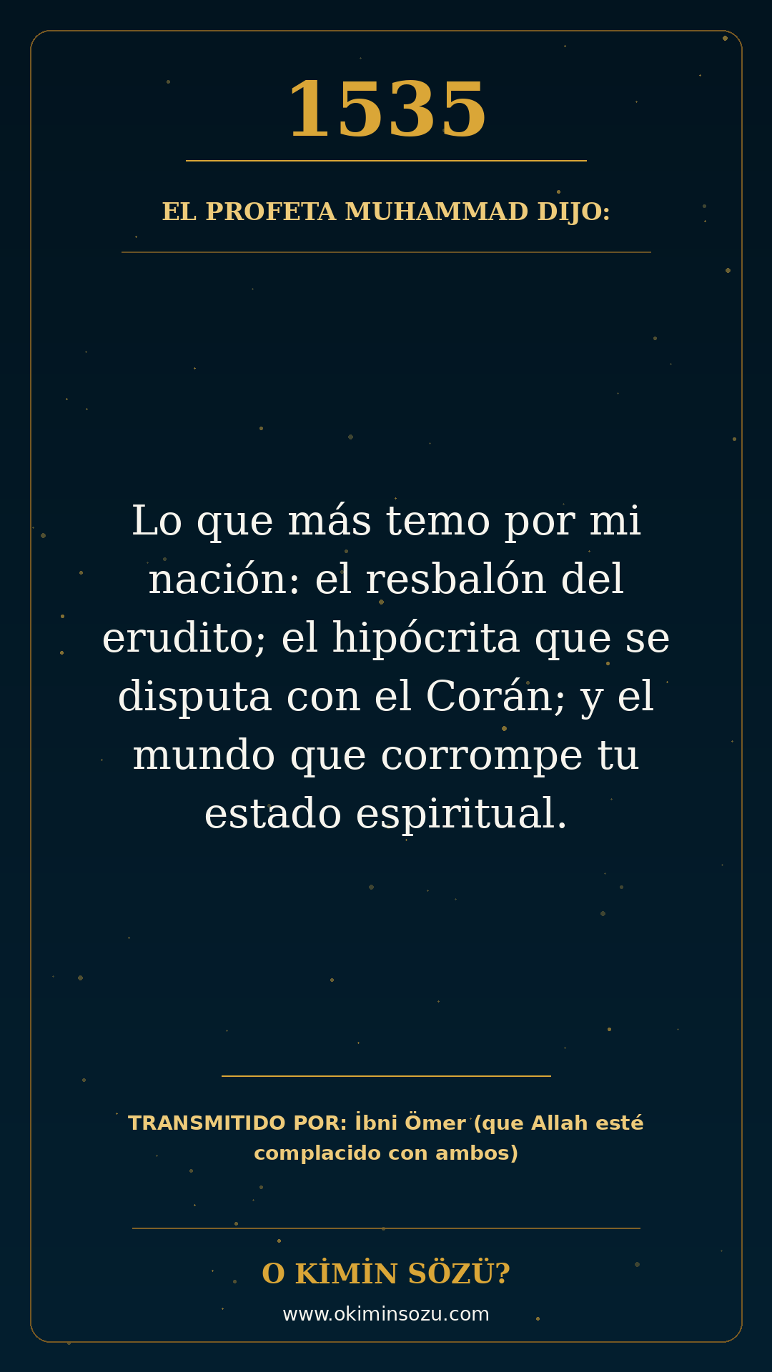 hadis 1535 es