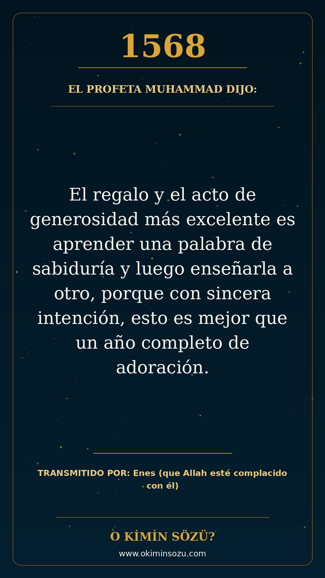 hadis 1568 es