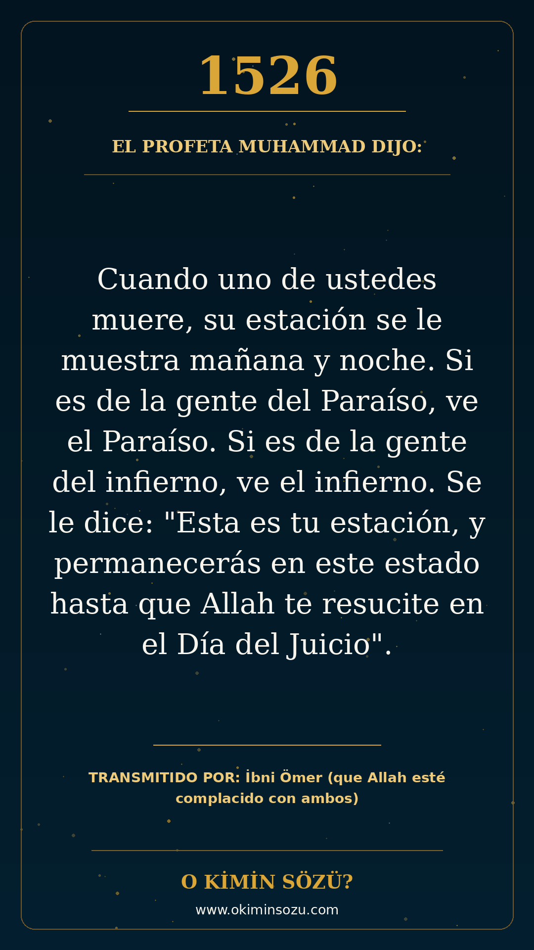 hadis 1526 es
