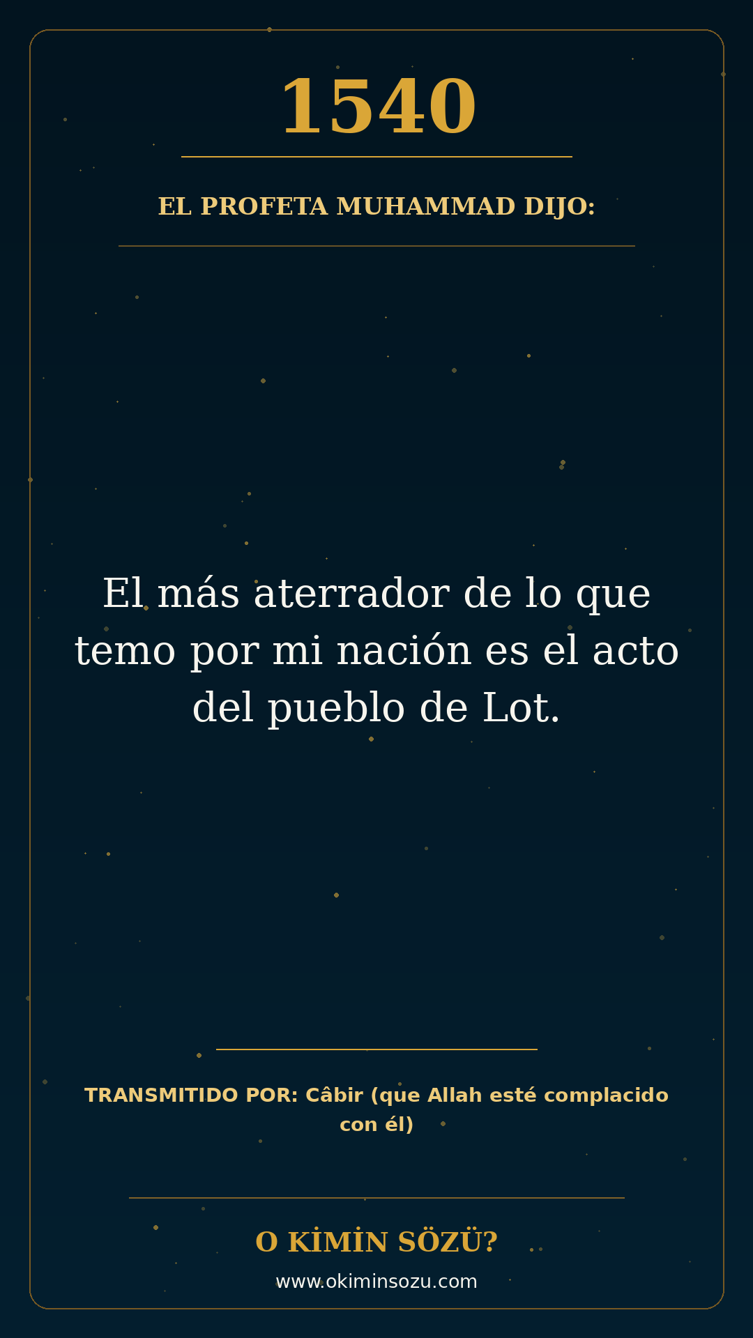 hadis 1540 es