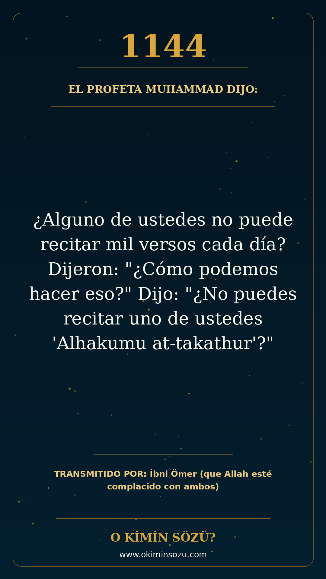hadis 1144 es