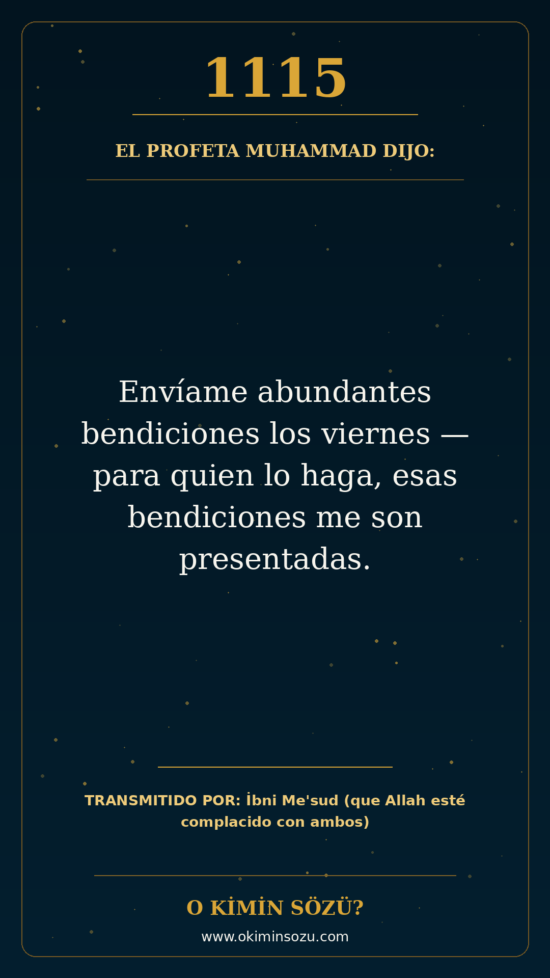 hadis 1115 es