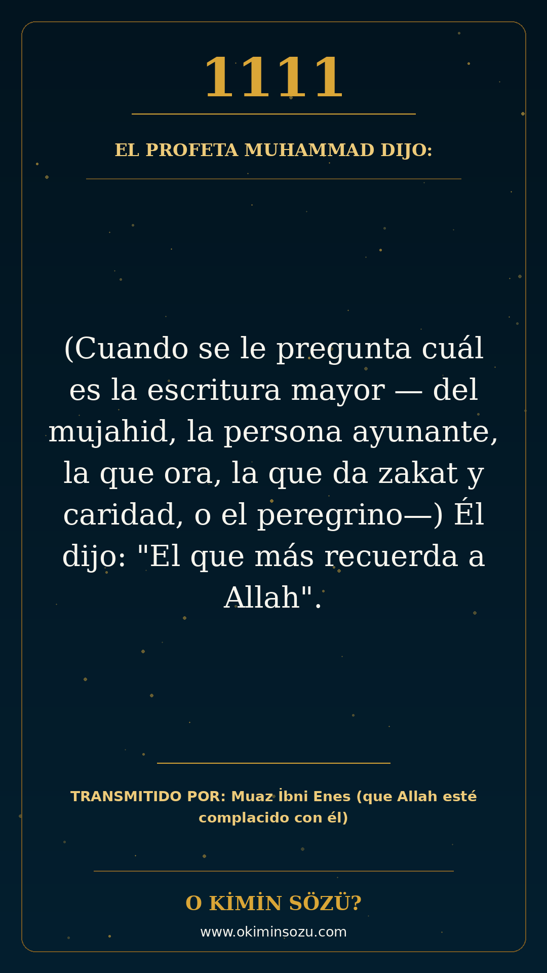 hadis 1111 es