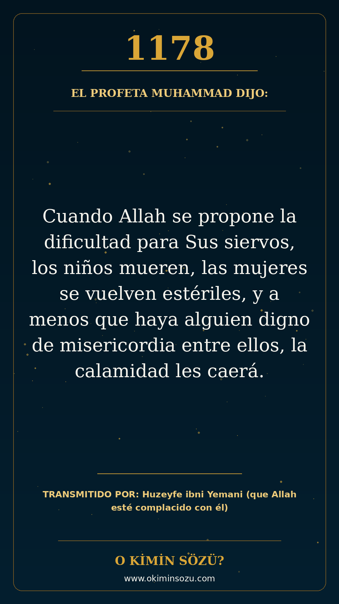 hadis 1178 es