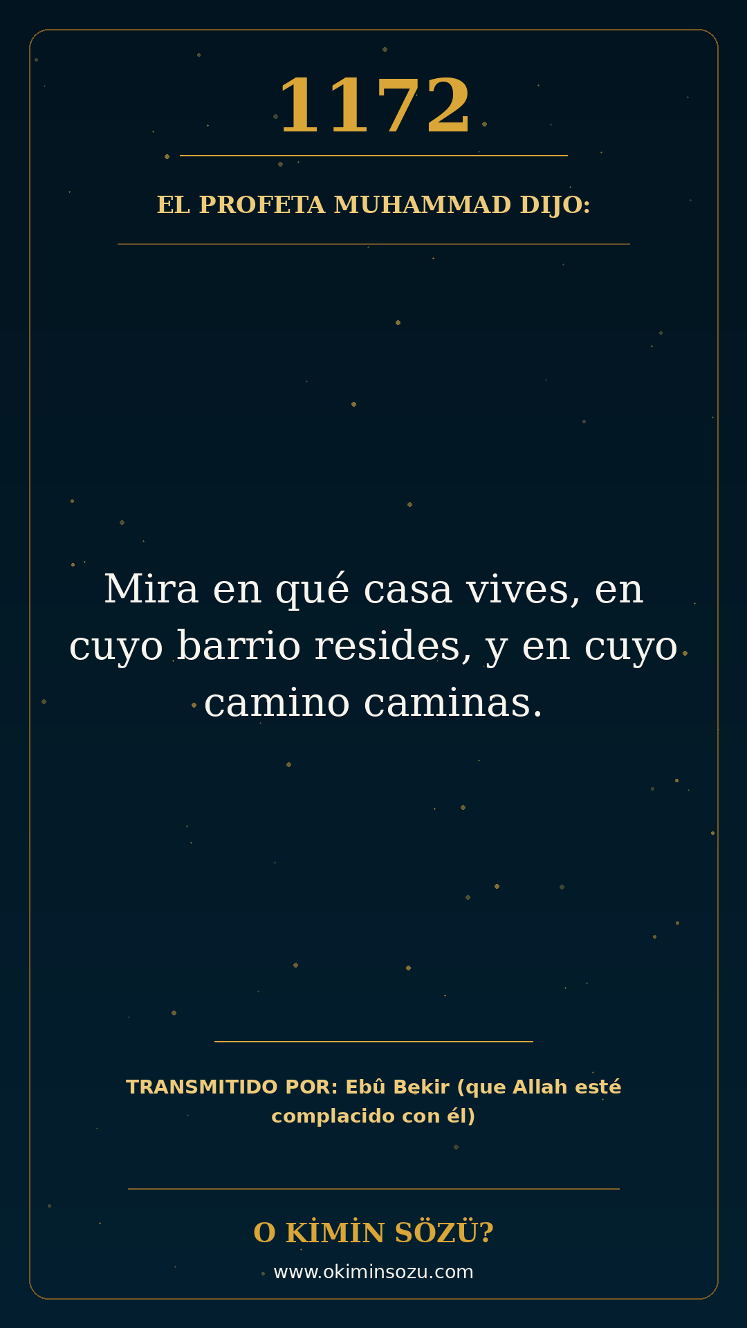 hadis 1172 es