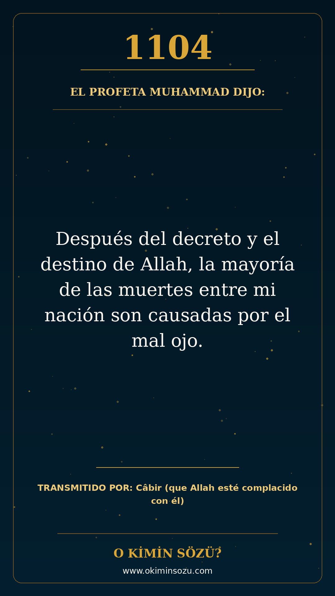 hadis 1104 es
