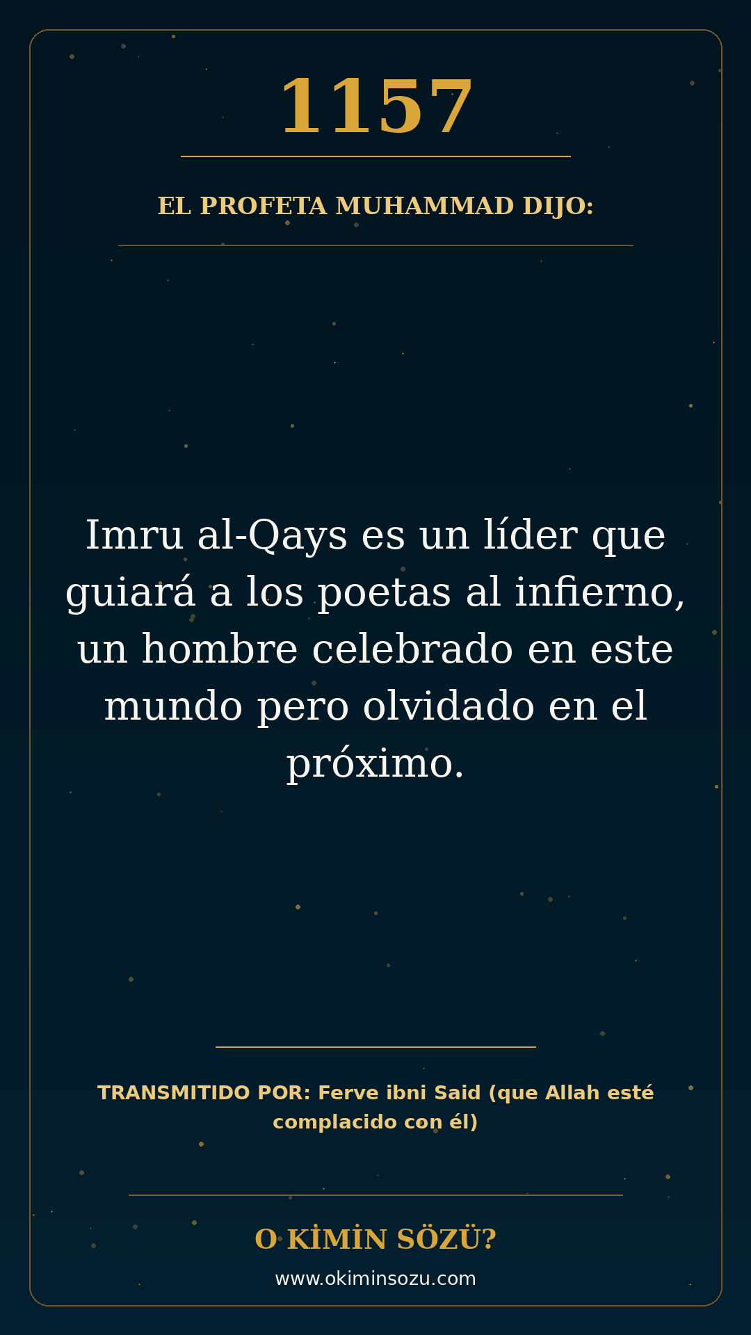 hadis 1157 es