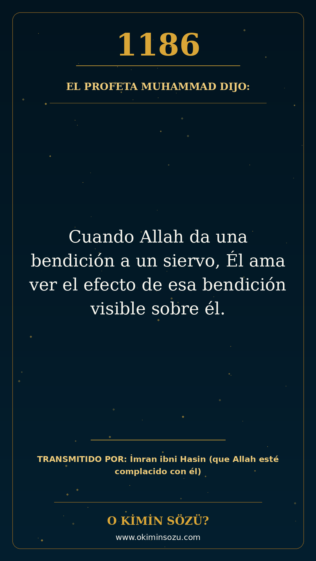 hadis 1186 es