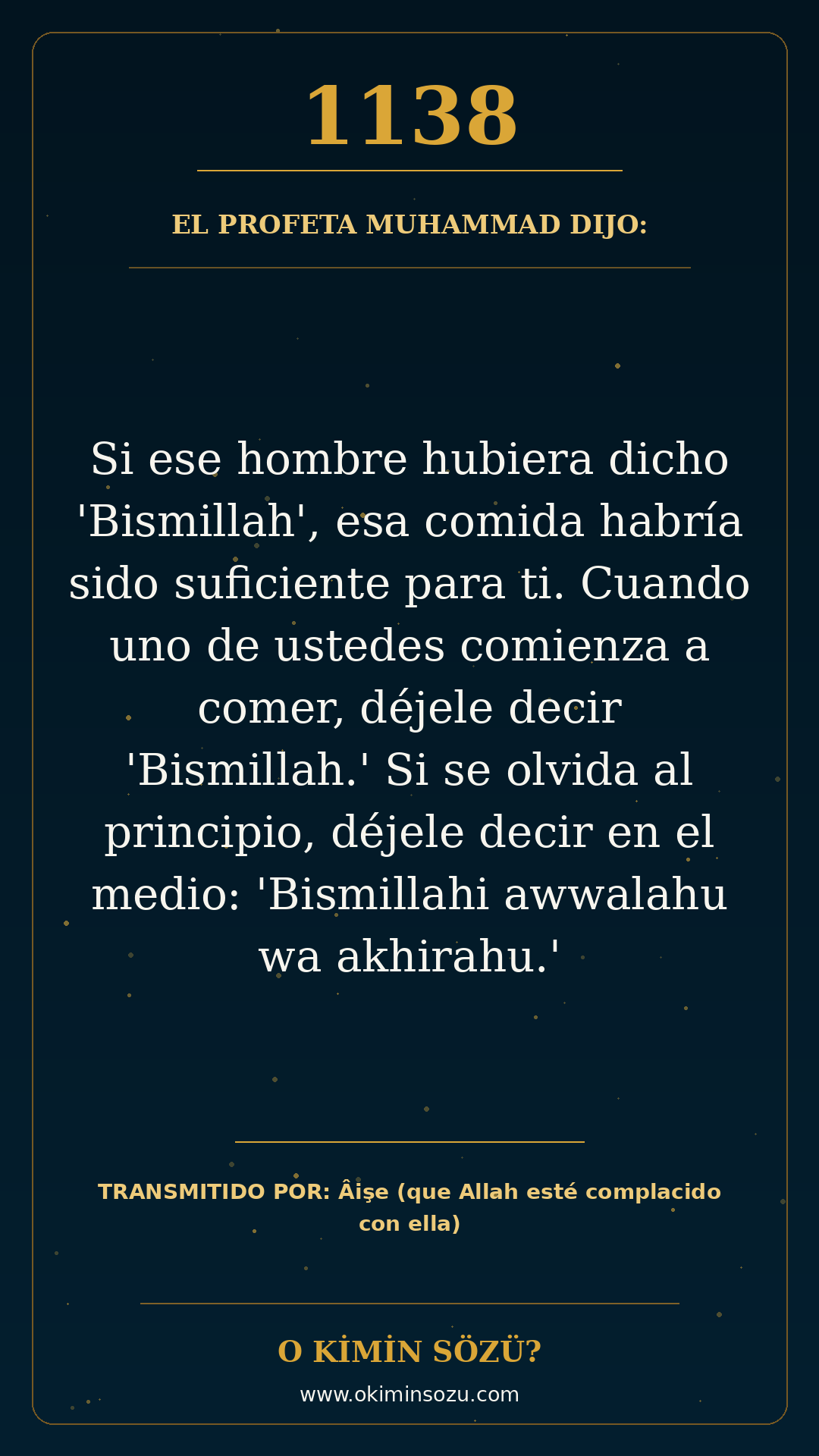 hadis 1138 es