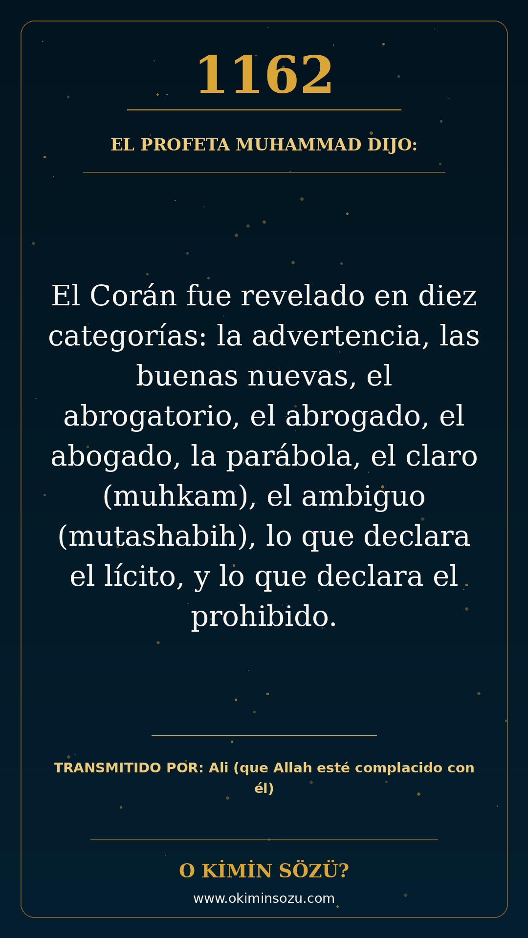 hadis 1162 es