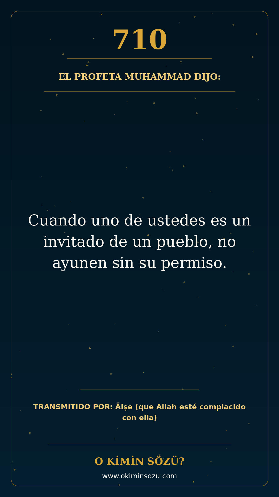 hadis 0710 es