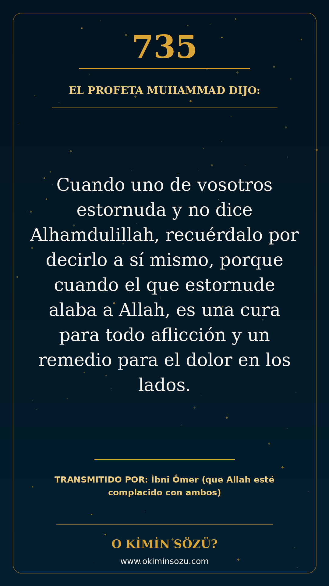 hadis 0735 es