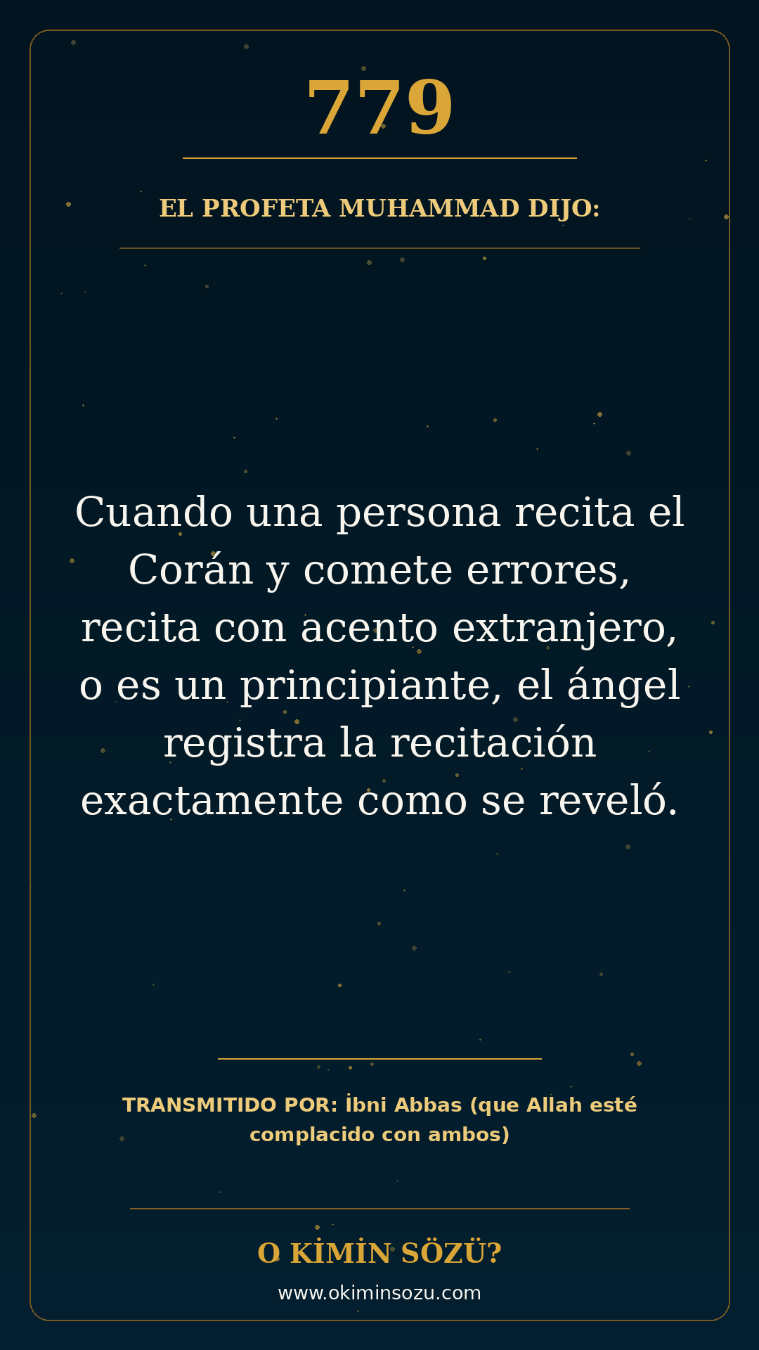 hadis 0779 es