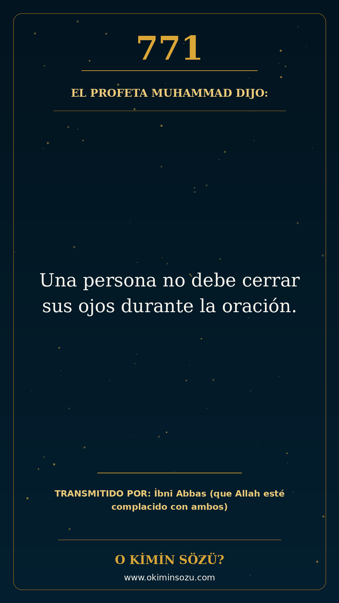 hadis 0771 es