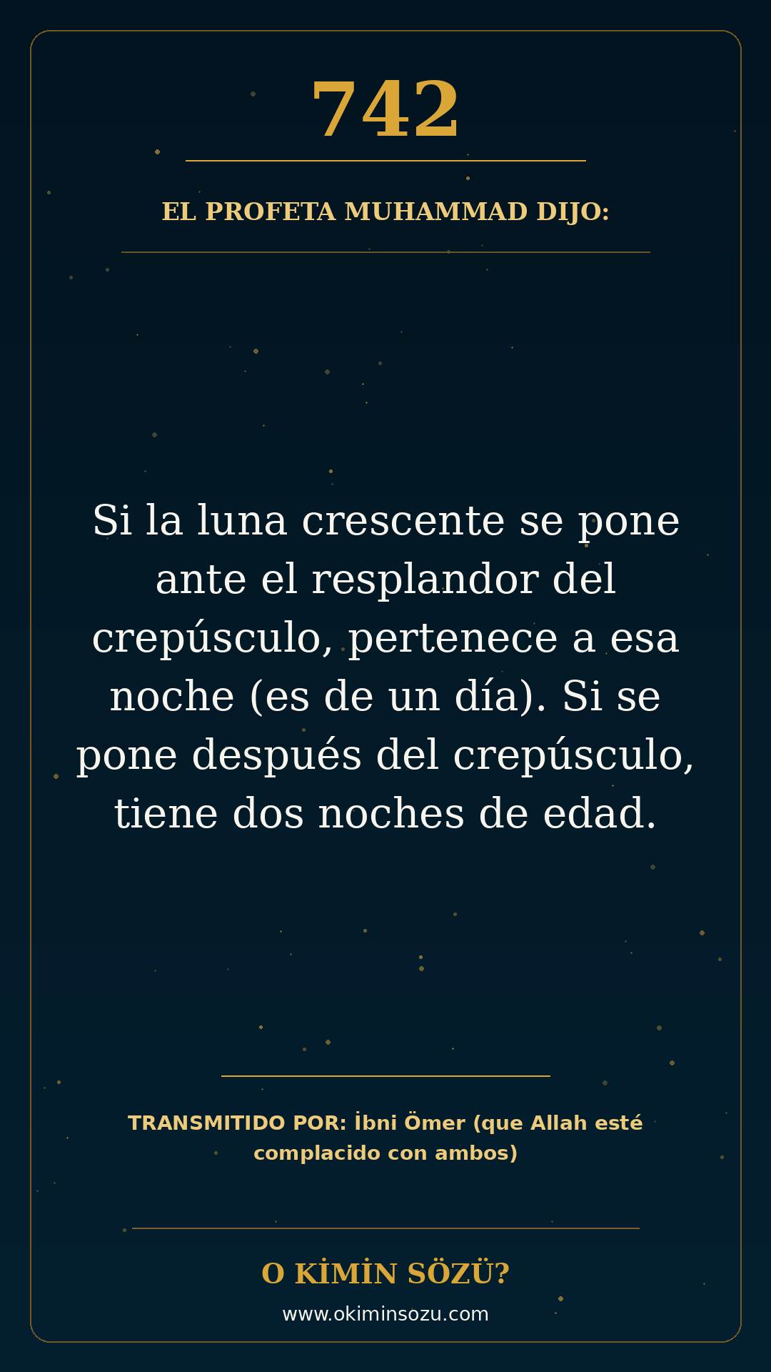 hadis 0742 es