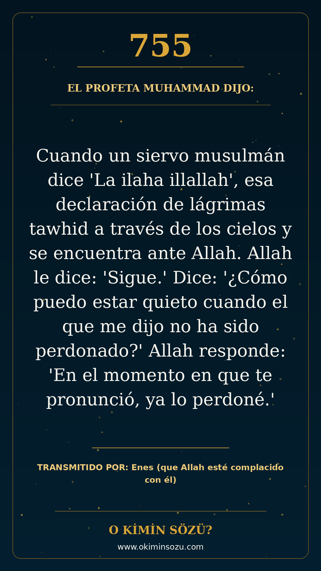 hadis 0755 es