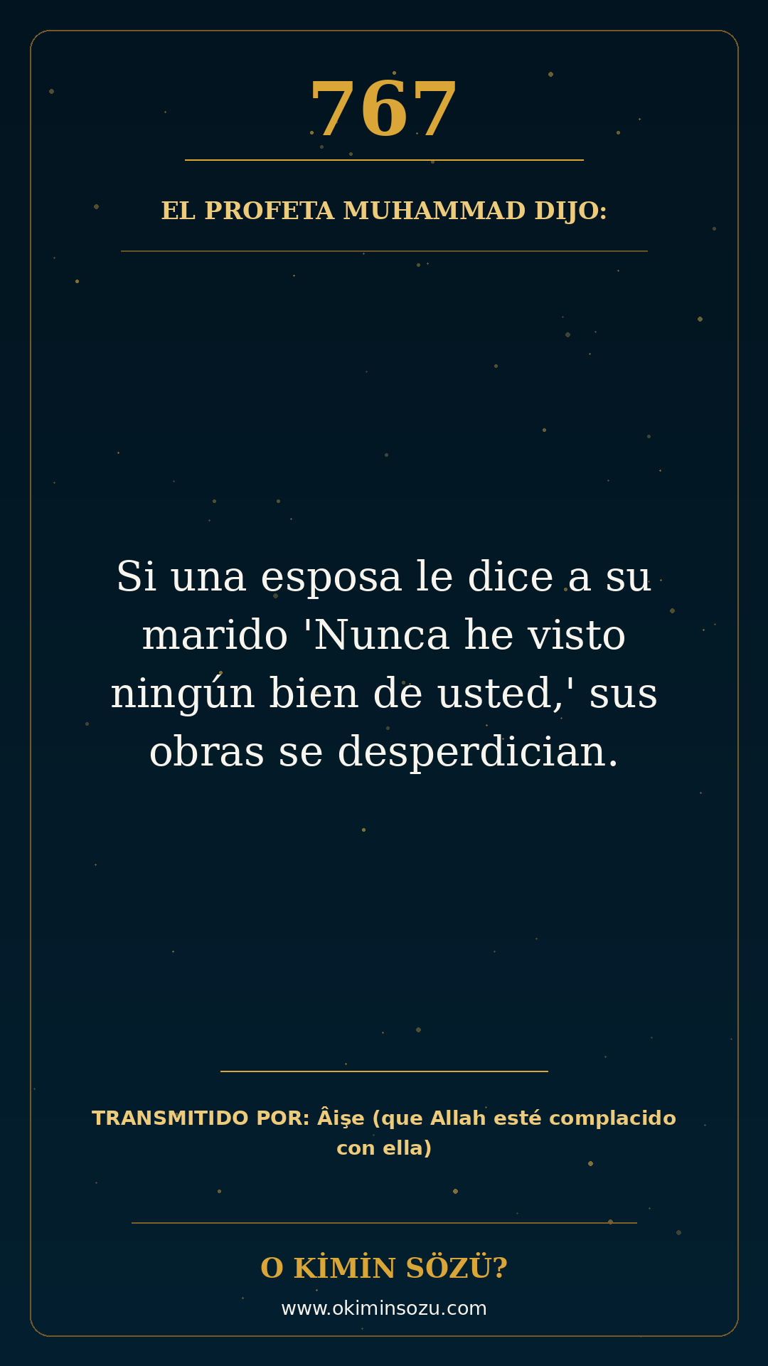 hadis 0767 es