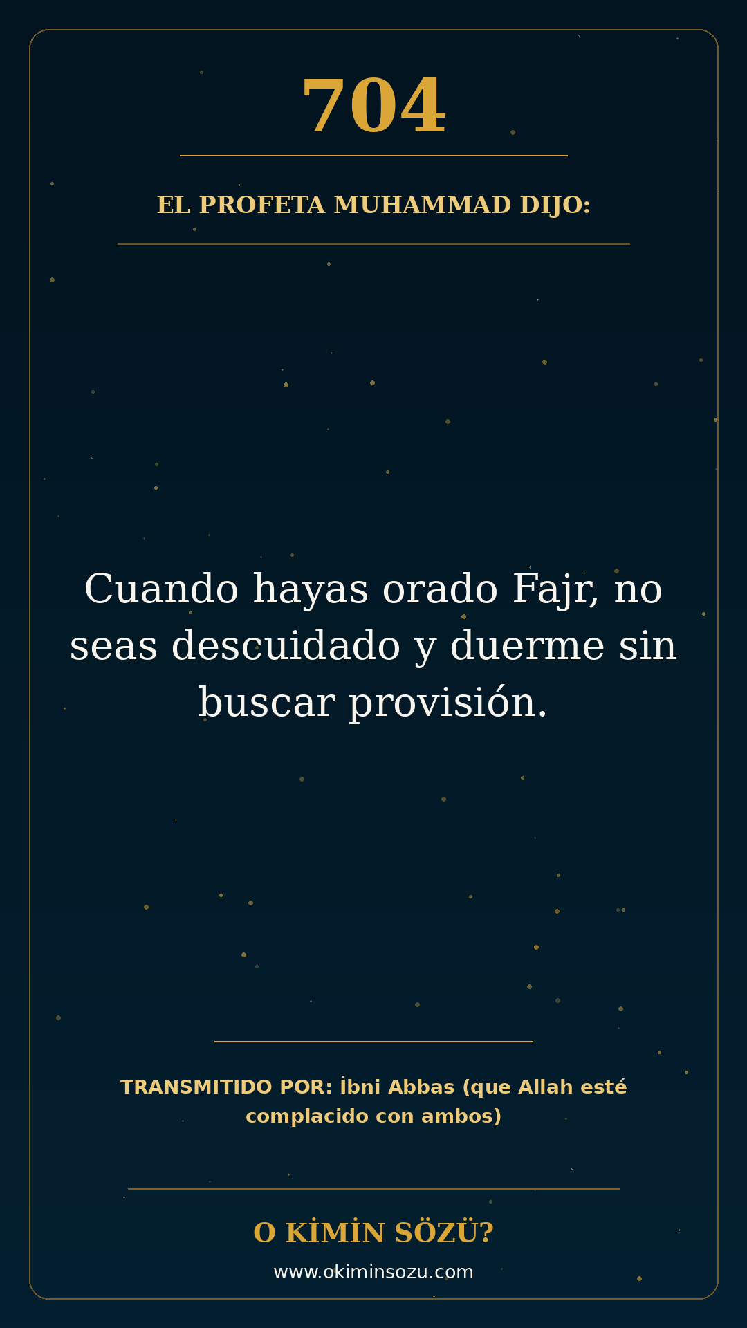 hadis 0704 es