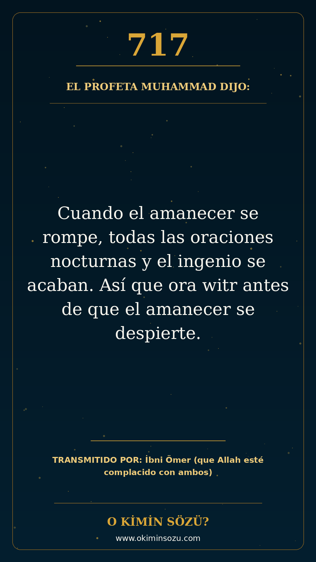 hadis 0717 es