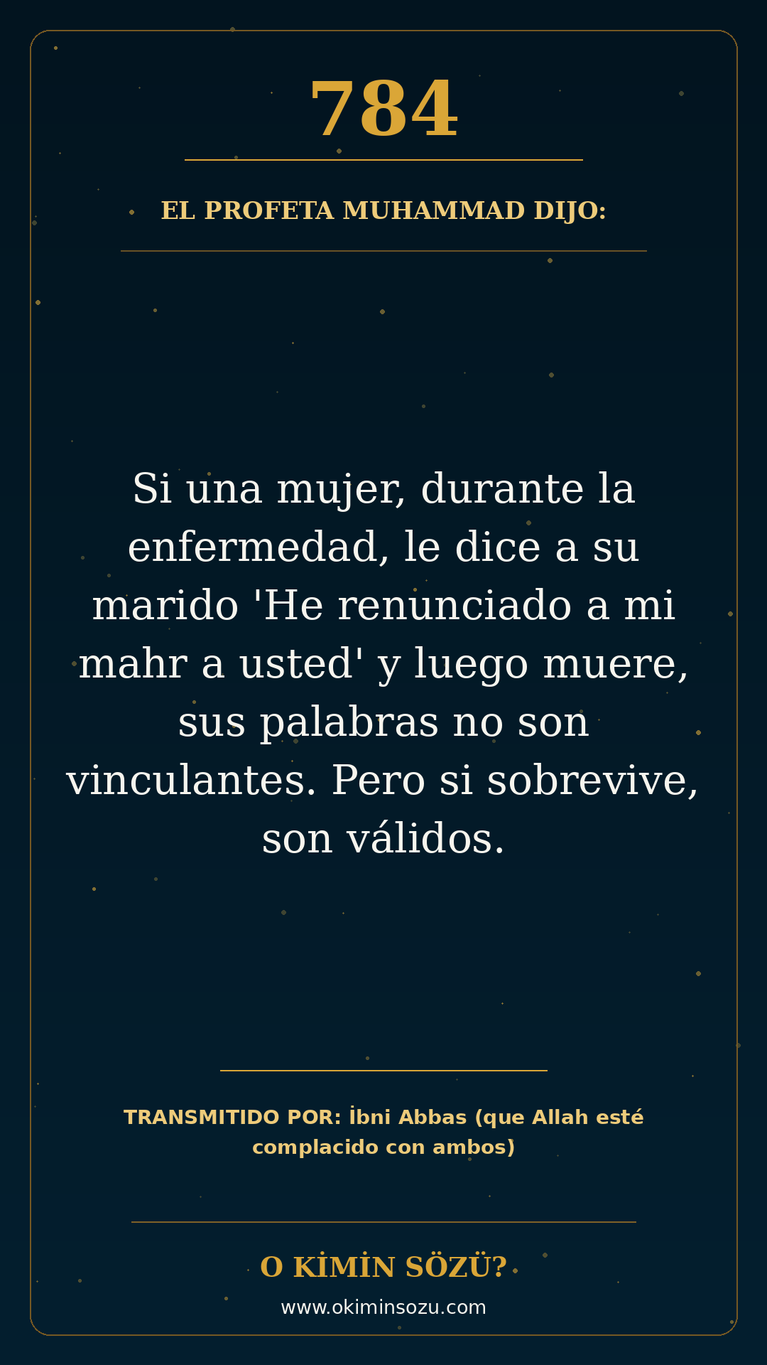 hadis 0784 es