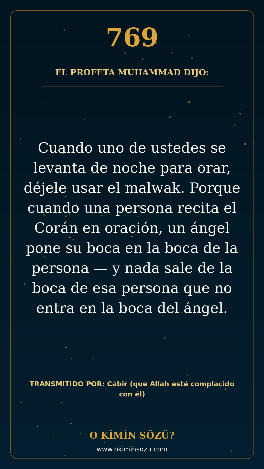 hadis 0769 es