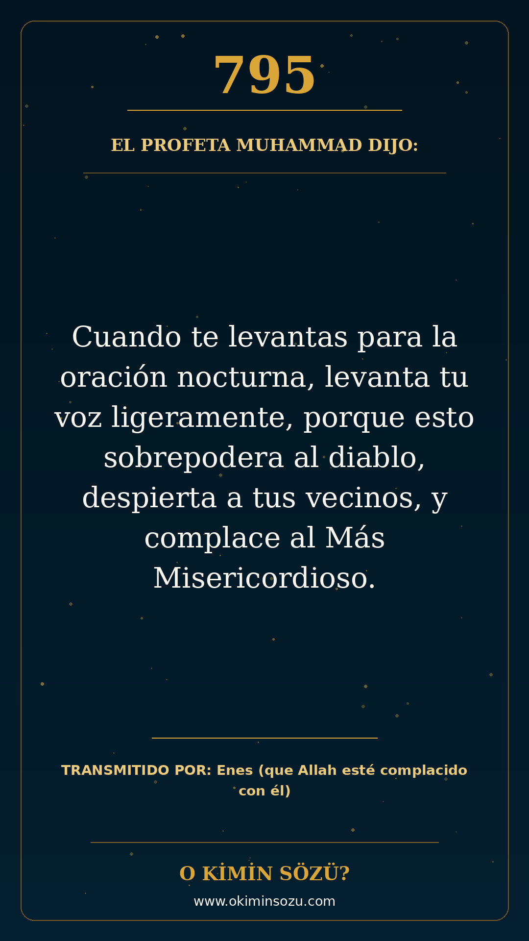 hadis 0795 es