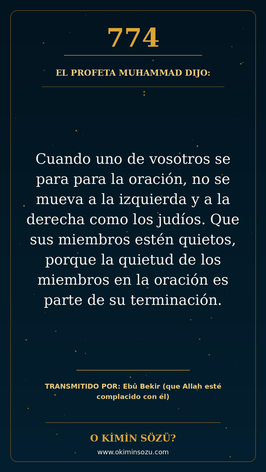 hadis 0774 es