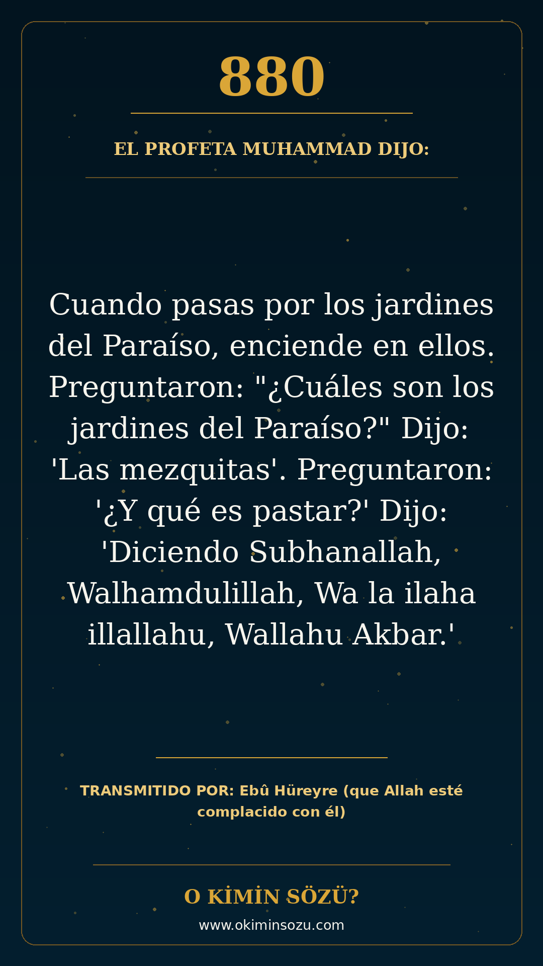hadis 0880 es