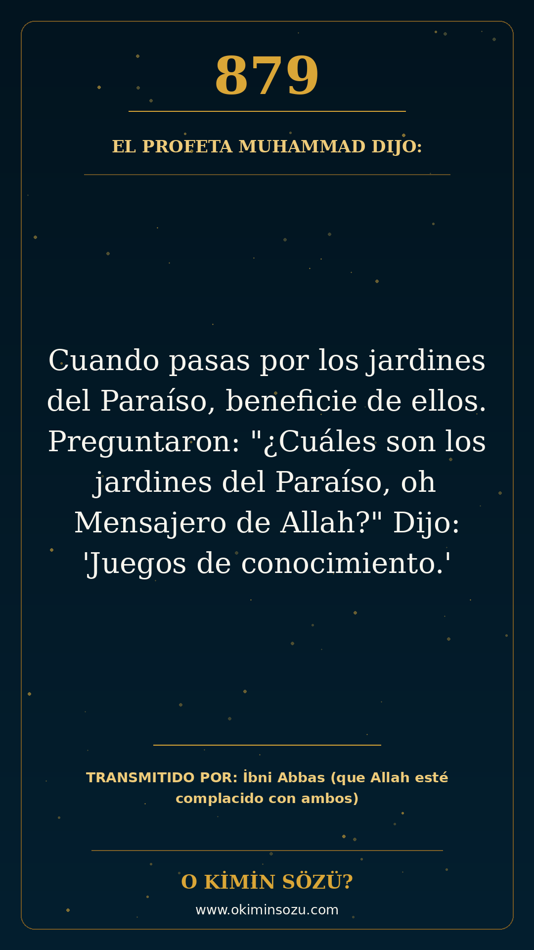 hadis 0879 es
