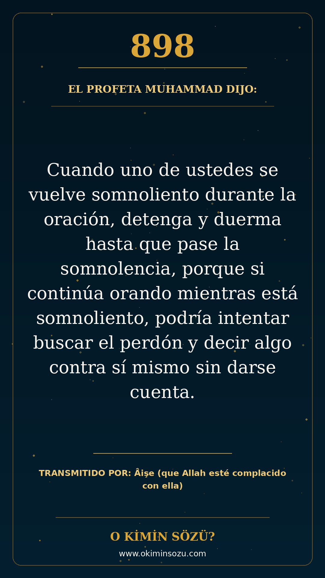 hadis 0898 es