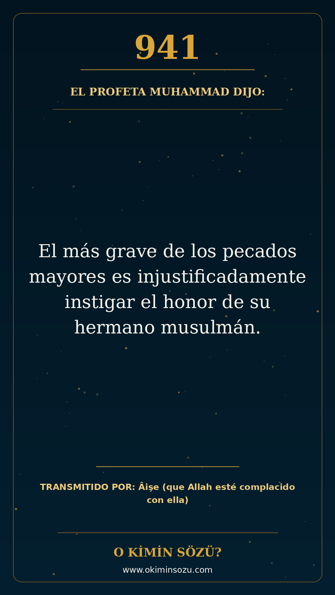 hadis 0941 es