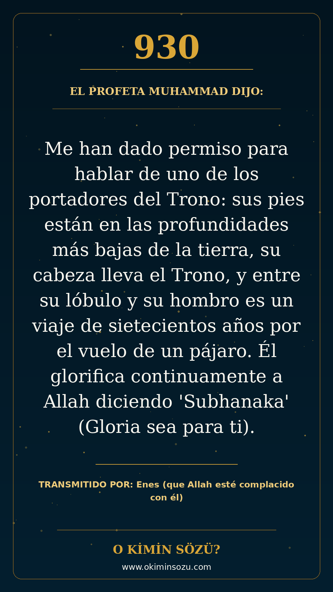 hadis 0930 es