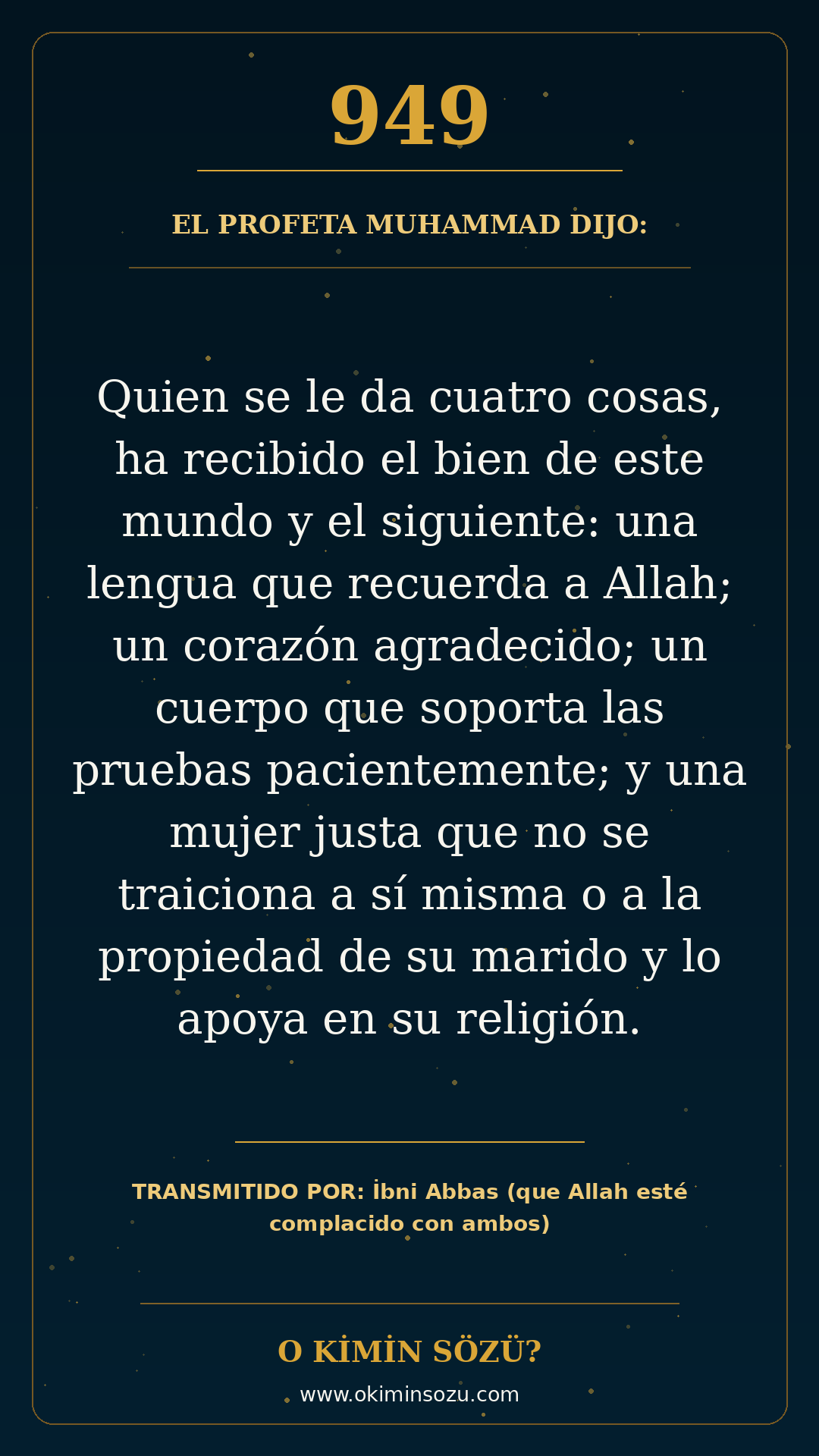 hadis 0949 es